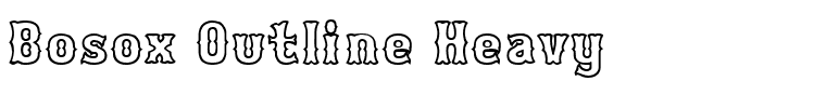 Bosox Outline Heavy.ttf