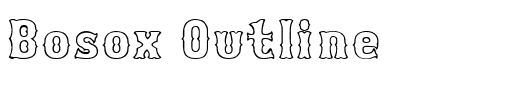 Bosox Outline.ttf