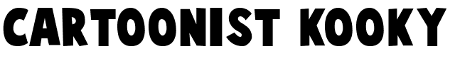 Cartoonist Kooky.ttf