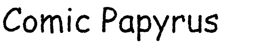 Comic Papyrus.ttf