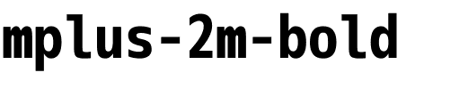 mplus-2m-bold.ttf
