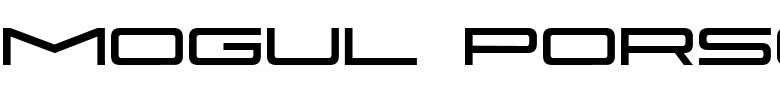 Mogul Porsche.ttf