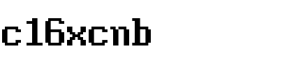c16xcnb.ttf