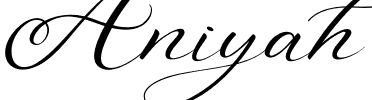 Aniyah.otf