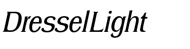 DresselLight.ttf