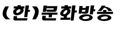 (한)문화방송.ttf