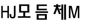 HJ모듬체M.ttf