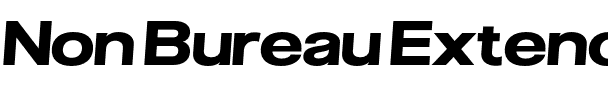 Non Bureau Extended.otf