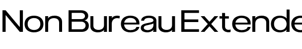 Non Bureau Extended.otf