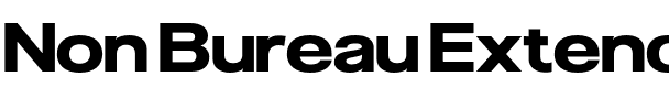Non Bureau Extended.otf