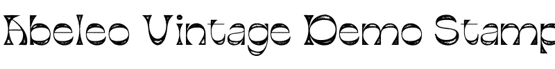 Abeleo Vintage Demo Stamp.otf