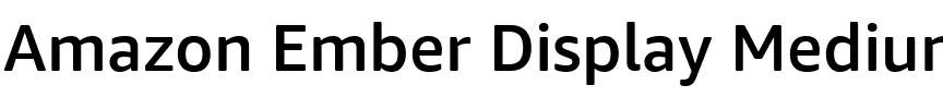 Amazon Ember Display Medium.ttf