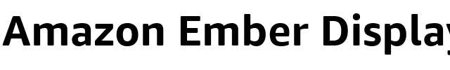 Amazon Ember Display.ttf
