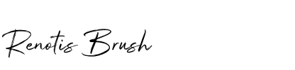Renotis Brush.otf