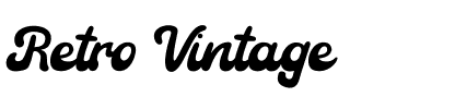 Retro Vintage.otf