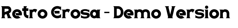Retro Erosa - Demo Version.otf