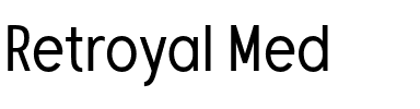Retroyal Med.otf