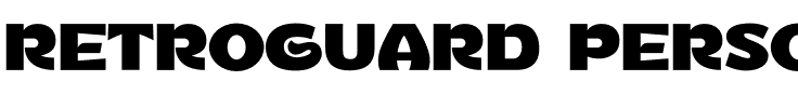 Retroguard Personal Use.otf