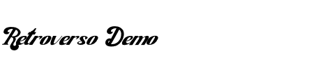 Retroverso Demo.otf