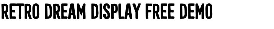 Retro Dream Display Free Demo.otf