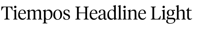 Tiempos Headline Light.otf