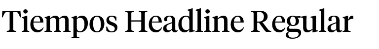 Tiempos Headline Regular.otf