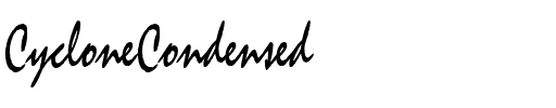 CycloneCondensed.ttf