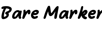 Bare Marker.ttf