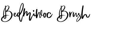 Bedmiwoc Brush.otf