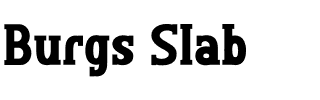 Burgs Slab.otf