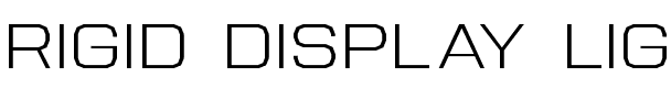 Rigid Display Light.ttf