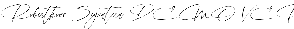 Roberthone Signatera DEMO VERSI.otf