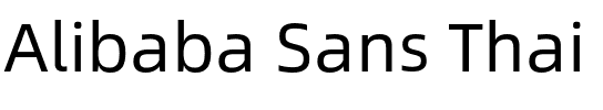 Alibaba Sans Thai.otf