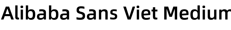 Alibaba Sans Viet Medium.otf