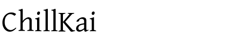 ChillKai寒蝉正楷体.ttf