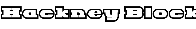 Hackney Block Outline.ttf