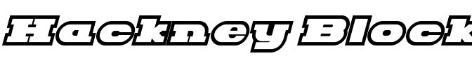 Hackney Block Outline.ttf