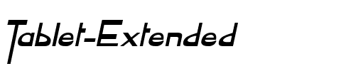 Tablet-Extended.ttf