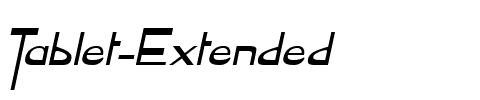 Tablet-Extended.ttf