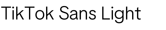TikTok Sans Light.ttc