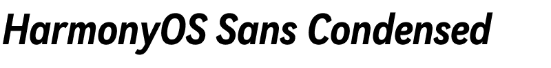 HarmonyOS Sans Condensed .ttf