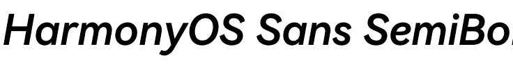 HarmonyOS Sans SemiBold.ttf