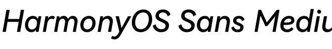 HarmonyOS Sans Medium.ttf