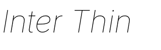 Inter Thin.otf