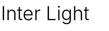 Inter Light.otf
