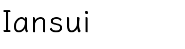 芫荽Iansui.ttf