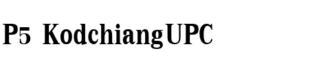 P5 KodchiangUPC.ttf