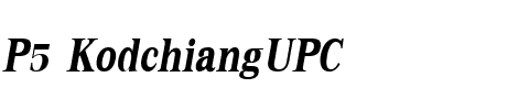 P5 KodchiangUPC.ttf