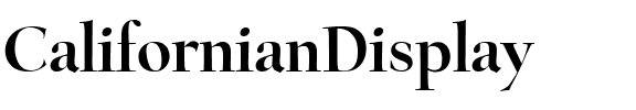 CalifornianDisplay.ttf