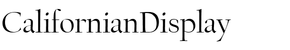 CalifornianDisplay.ttf